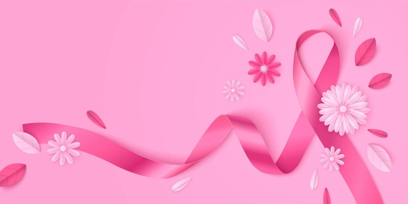 Breast cancer awareness banner template 107791 32664